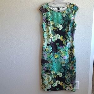 Multi-color New York & Company Stretch dress in medium